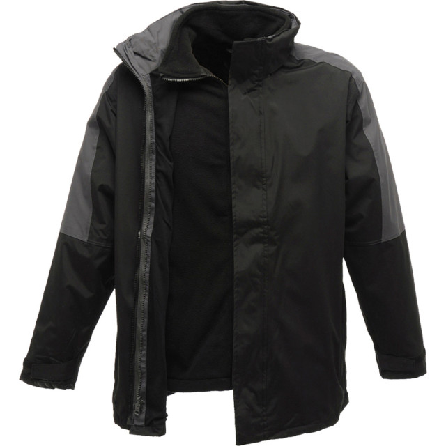 Regatta Verdediger iii 3-in-1 waterdicht winddicht jasje / prestatiejasje UTBC802_blacksealgrey large
