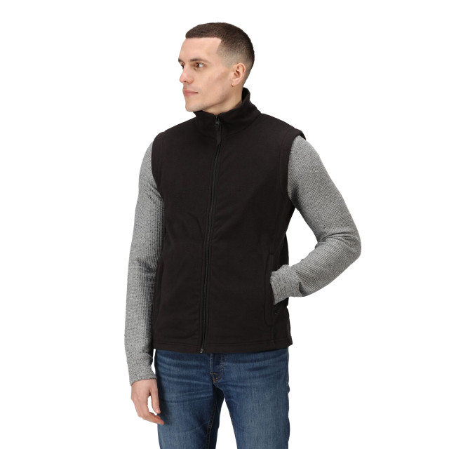 Regatta Heren 210 microfleece bodywarmer / gilet UTRW3193_black large