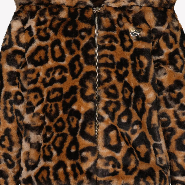 Guess Kinder meisjes faux fur jas GuessK4BL07WCFX0 large