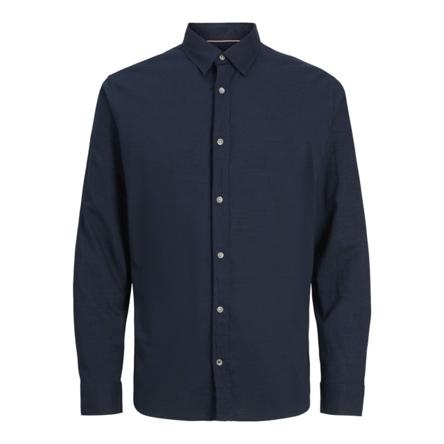 Jack & Jones Jjpierre slub shirt ls navy 5309.37.0020 large