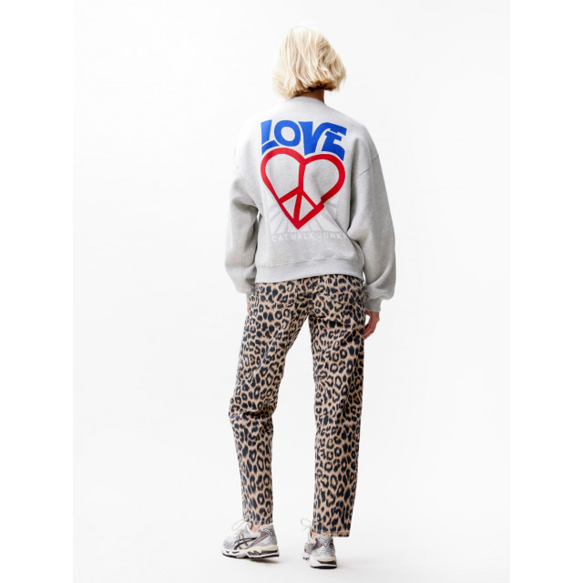 Catwalk Junkie Sweater Love Graphic 2402031006 large