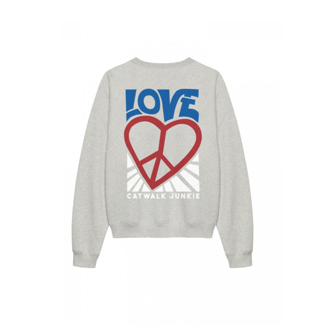 Catwalk Junkie Sweater Love Graphic 2402031006 large
