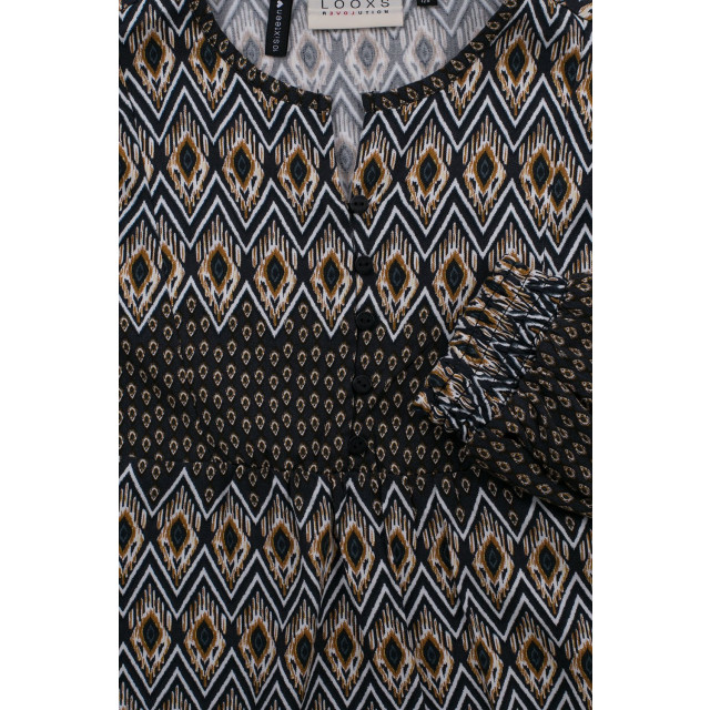 Looxs Revolution Blouse viscose native print voor meisjes in de kleur 2131-5106-961 large