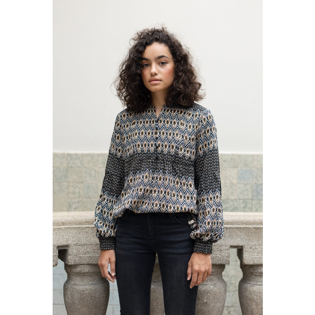 Looxs Revolution Blouse viscose native print voor meisjes in de kleur 2131-5106-961 large