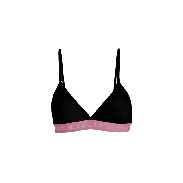 Muchachomalo Meisjes 1-pack triangle top effen SOLID1217-61J large