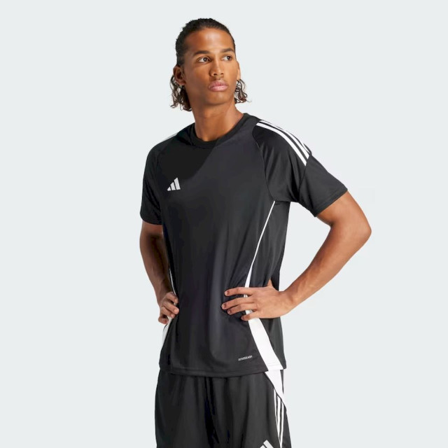 Adidas tiro24 jsy voetbal shirt (cat) km heren - 069633_990-S large