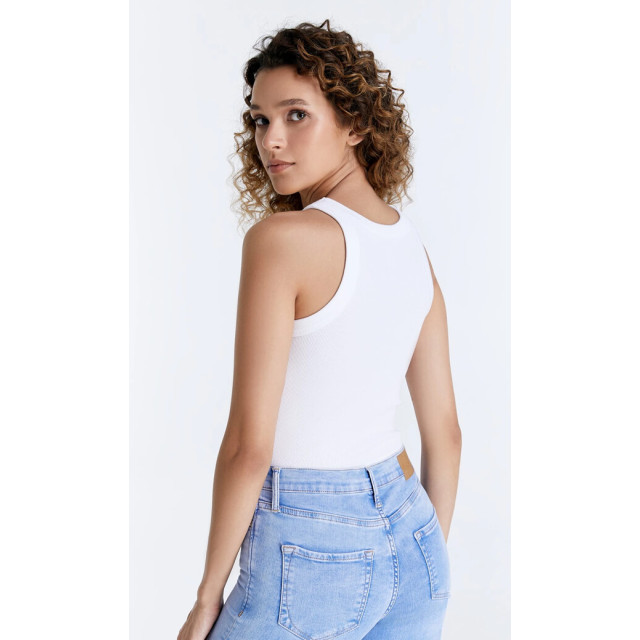 C.O.J. Denim Coj top zoe white COJ top Zoe white large