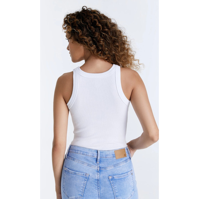 C.O.J. Denim Coj top zoe white COJ top Zoe white large