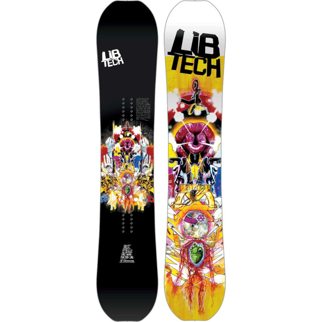 Libtech All mountain freestyle snowboard T. Rice Pro Camber large