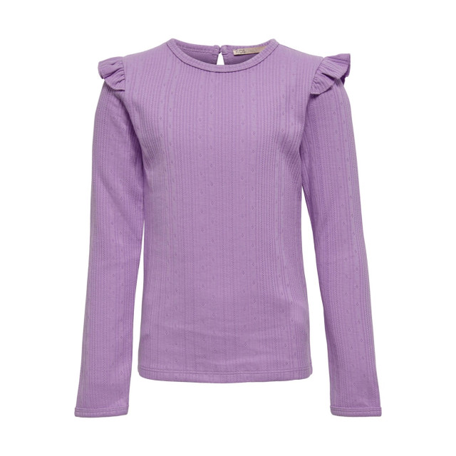 Only Kogmimi ls frill tee wvn lila 2329.51.0002 large
