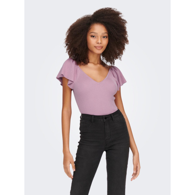 Jacqueline de Yong Jdysabrina life ss pleat sleeve to mauve 4381.57.0001 large