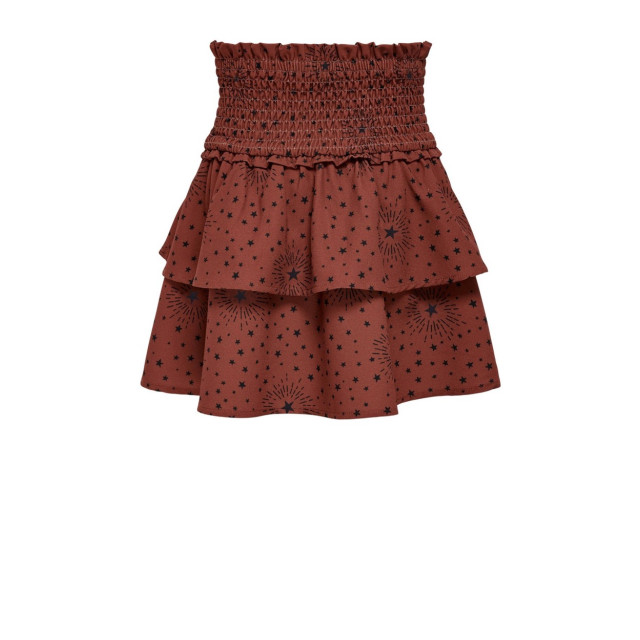 Only Konmolly layerd smock skirt cs ptm brique 2469.74.0001 large