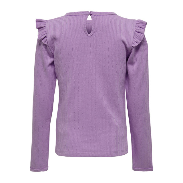 Only Kogmimi ls frill tee wvn lila 2329.51.0002 large