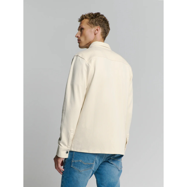 No Excess Heren overshirt 27580103 017 chalk No Excess overshirt 27580103 017Chalk large