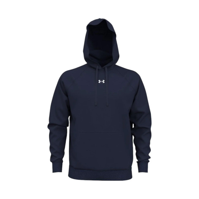 Under Armour Sweatshirt heren Under Armour Blauw UA Rival Fleece Hoodie Met Logo large