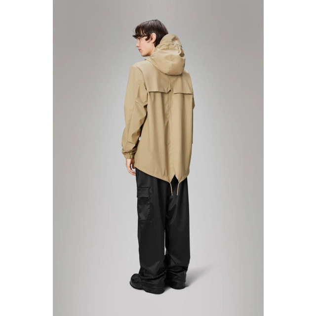 Rains 18010 fishtail jacket w3 sand 18010 large
