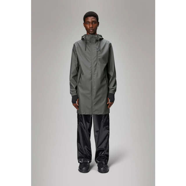 Rains 12080 long storm breaker w3 grey 12080 large