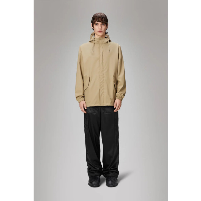 Rains 18010 fishtail jacket w3 sand 18010 large