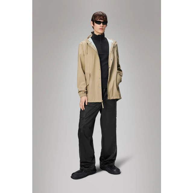 Rains 18010 fishtail jacket w3 sand 18010 large