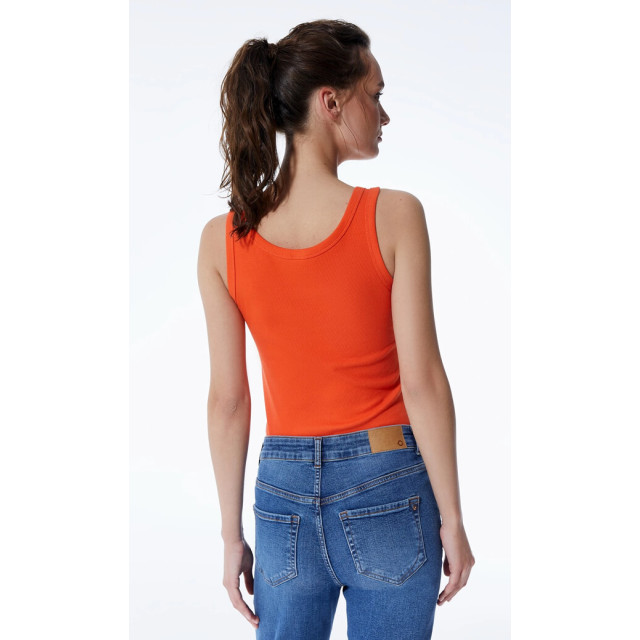 C.O.J. Denim Coj olivia top COJ Olivia top oranje large