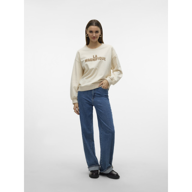 Vero Moda vmclora l/s o-neck sweat jrs lcs ga 10328428 birch 06721.198.0024 large