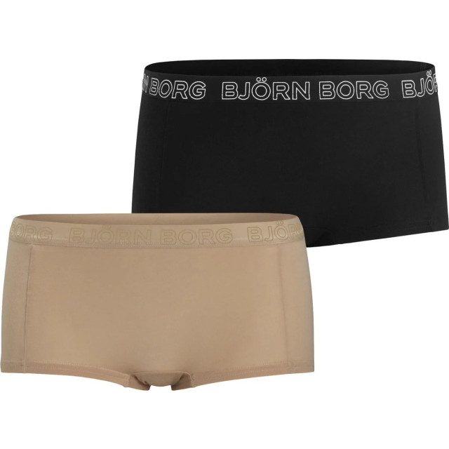 Björn Borg Björn borg dames minishorts 2-pack – frappe/ 9999-1165-10501 large