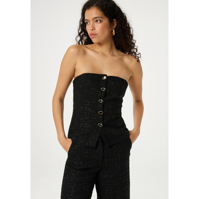 Fabienne Chapot Fc twinnie tweed top FC Twinnie Tweed Top/Black large