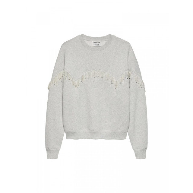 Catwalk Junkie Sweater met franjes 2502011000 large