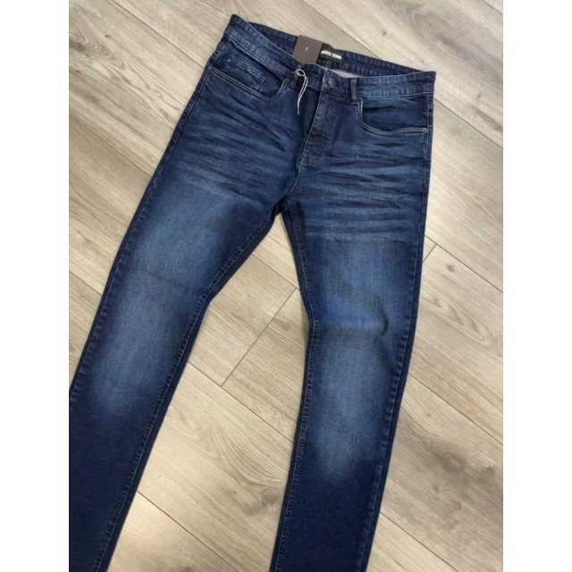 Indigo Denim Heren jeans - denim lengte 32 ID-026-W36 large