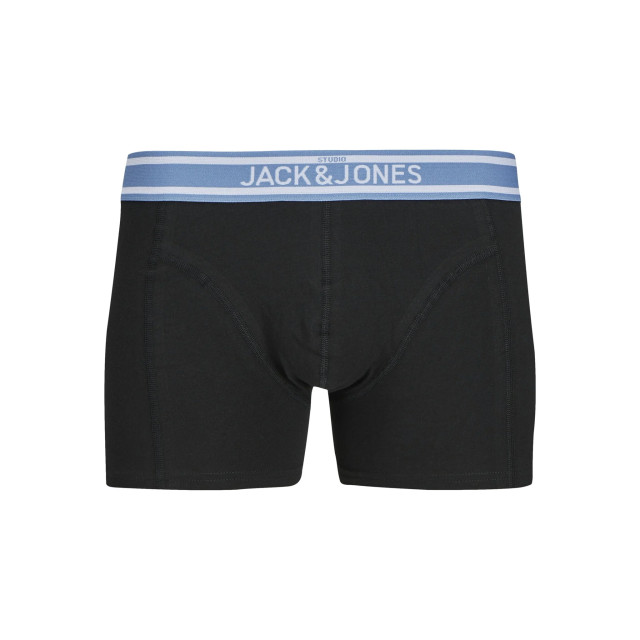 Jack & Jones Heren boxershorts trunks jacteddy 3-pack donkerblauw/zwart 12272108 large