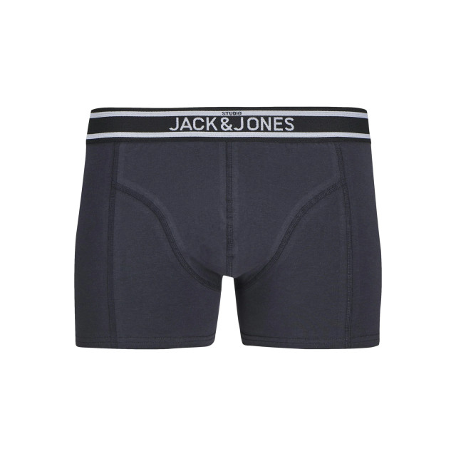 Jack & Jones Heren boxershorts trunks jacteddy 3-pack donkerblauw/zwart 12272108 large