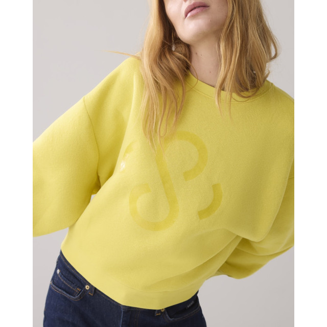 Summum sweatshirt vintage sweat 3s5067-30413 202 mimosa yellow 06721.440.0001 large