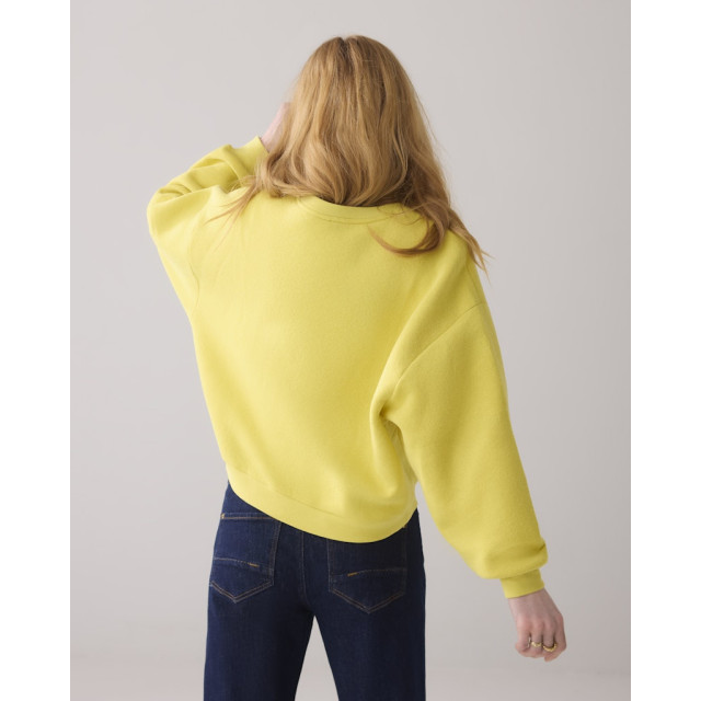 Summum sweatshirt vintage sweat 3s5067-30413 202 mimosa yellow 06721.440.0001 large