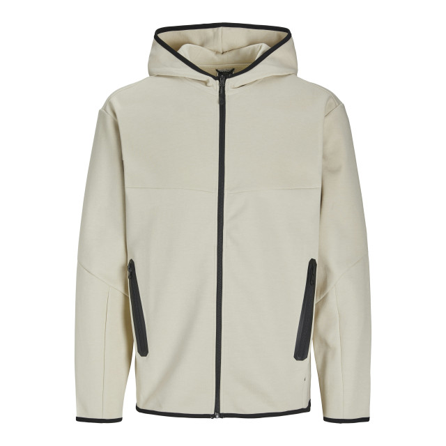 Jack & Jones jcofusion sweat zip hood noos 12260150 moonbeam 05791.198.0008 large