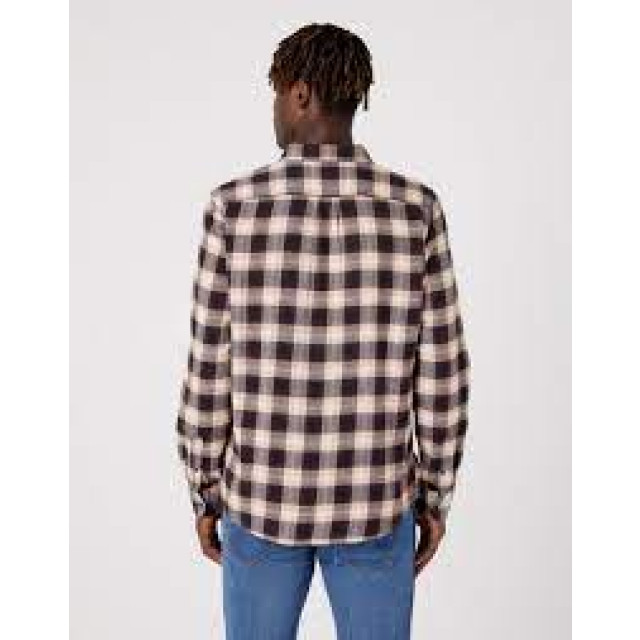Wrangler 1 pocket shirtblack W5A2B3100 large