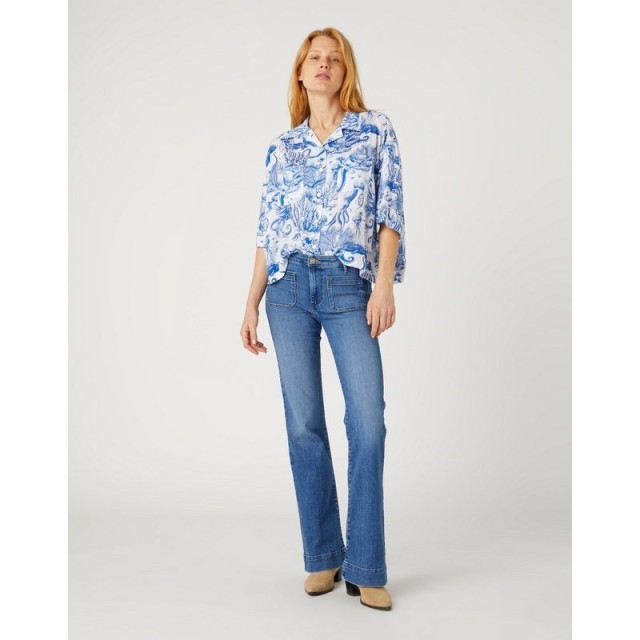 Wrangler Ounge shirtnautical W5S3SEXV2 large