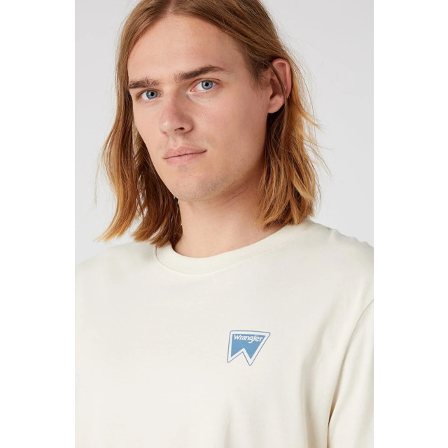 Wrangler Graphic tee turtledove W7BSEEC23 large