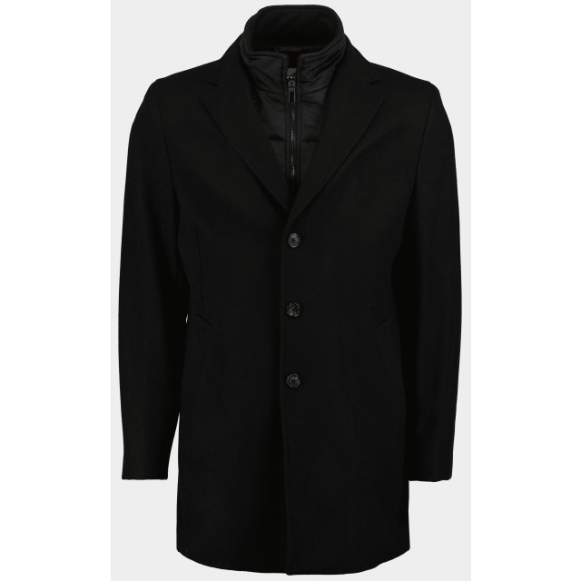Bos Bright Blue Wollen jas job coat 24301jo07bo/990 black 183312 large