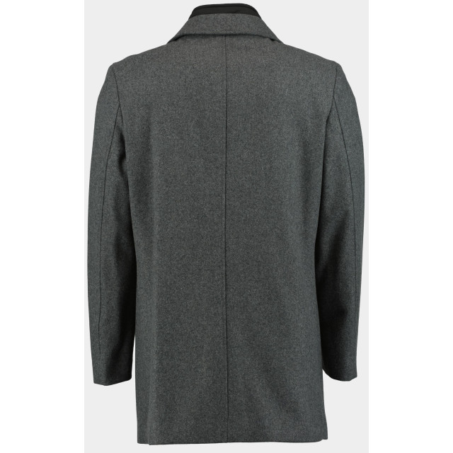 Bos Bright Blue Wollen jas job coat 24301jo07bo/980 anthra 183311 large