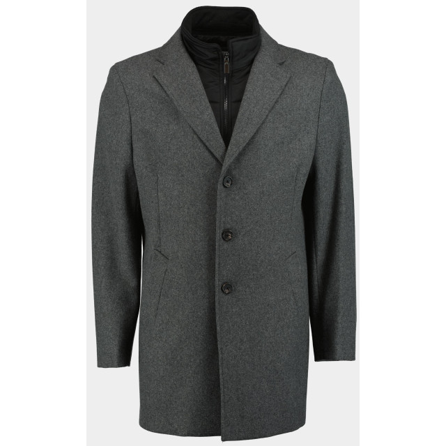 Bos Bright Blue Wollen jas job coat 24301jo07bo/980 anthra 183311 large