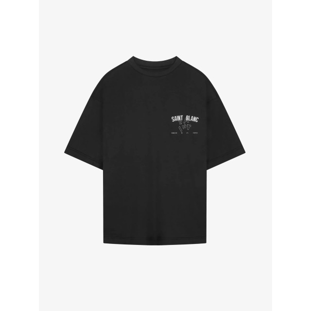Saint Blanc Domaine t-shirt jet black DOMAINE-T-SHIRT-BLACK large