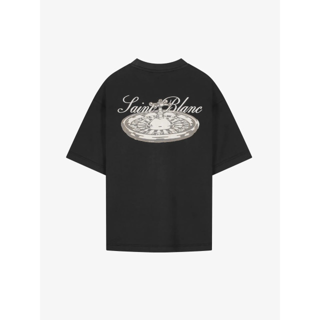 Saint Blanc Casino t-shirt jet black CASINO-T-SHIRT-BLACK large
