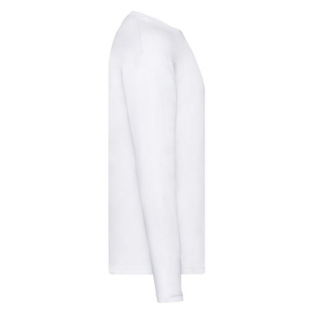 Fruit of the Loom Heren origineel t-shirt met lange mouwen UTFK1869_white large
