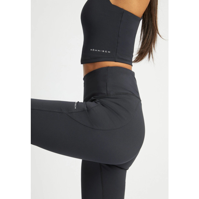 Röhnisch flattering high waist pants long tight training dames - 068226_990-M large