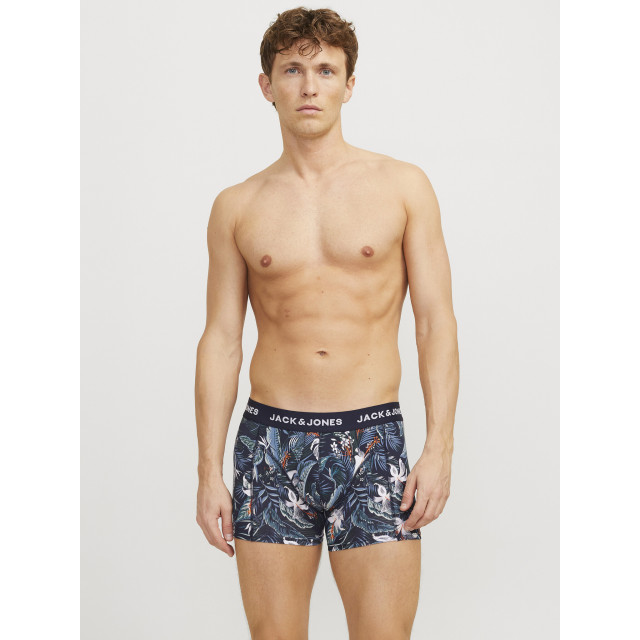 Jack & Jones Heren boxershorts trunks jacbrady flower 3-pack 12268495 large