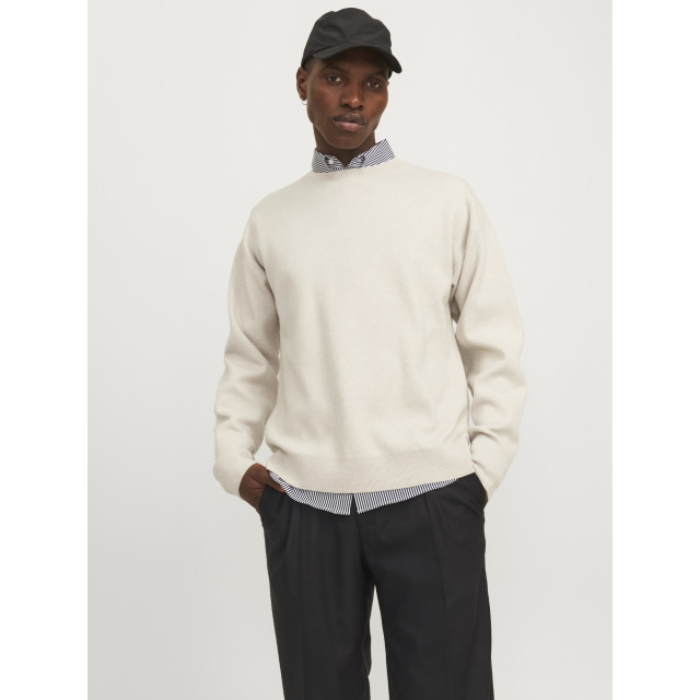 Jack & Jones Bradfort knit crew neck 12259649-GRE-M large