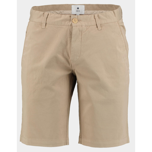 Bos Bright Blue Korte broek george chino short 24109ge01bo/820 sand 179837 large