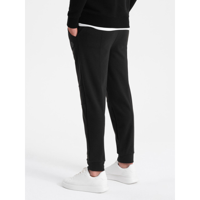 Ombre joggingbroek heren - stiksels sportief 0128-V1-ZW large