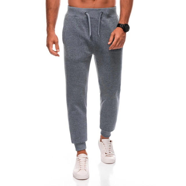 Edoti joggingbroek heren grijs melange 0108-V8-GR large