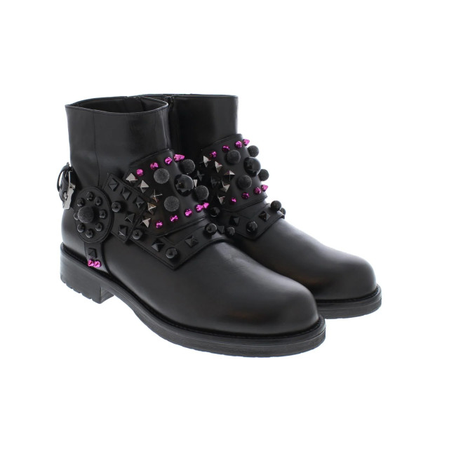 Albano Dames harness bi-color stud A18-8087-Rio Nero large